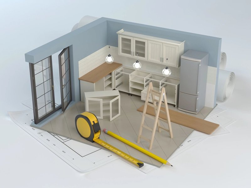 3D model of a kitchen from Floor Fashions of Virginia in the Charlottesville, VA area